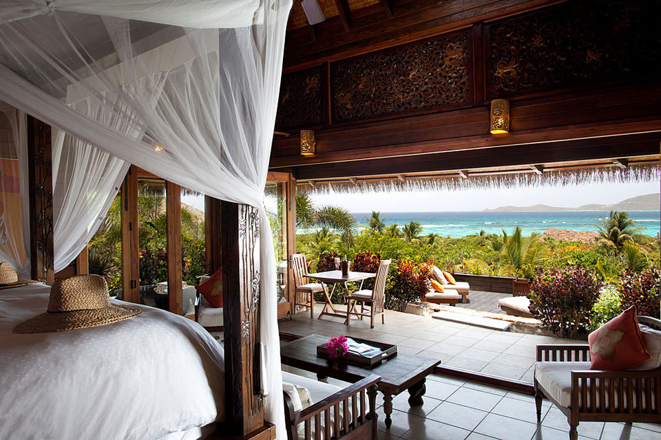 Necker Island - prywatna wyspa Richarda Bransona na Karaibach