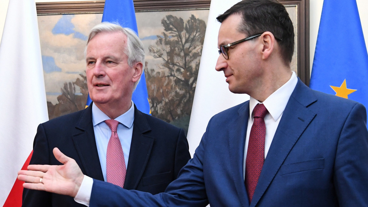 Brexit. Michel Barnier spotkał się z premierem Mateuszem Morawieckim