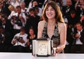 Charlotte Gainsbourg ze Złotą Palmą w Cannes