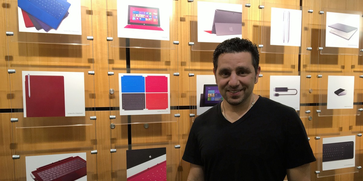 Microsoft Corporate VP of Devices Panos Panay.