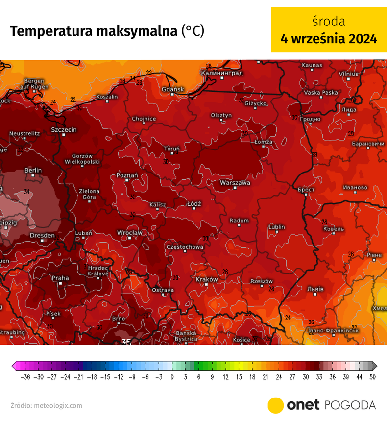 Nadciąga kilka upalnych dni. Najwyższe temperatury odnotujemy od wtorku do czwartku na zachodzie