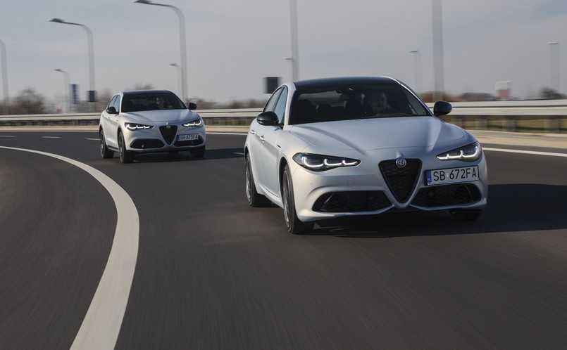 Alfa Romeo Giulia i Stelvio po liftingu