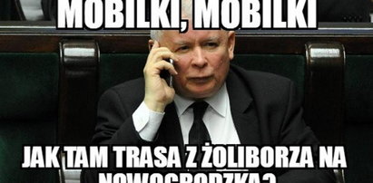 Kaczyński lepszy niż kierowca tira? Najlepsze MEMY