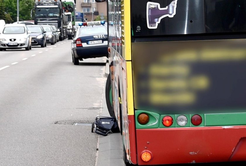 Tragiczny wypadek w Starogardzie. Autobus potrącił staruszkę