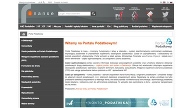 Portal podatkowy MF wprowadza w błąd