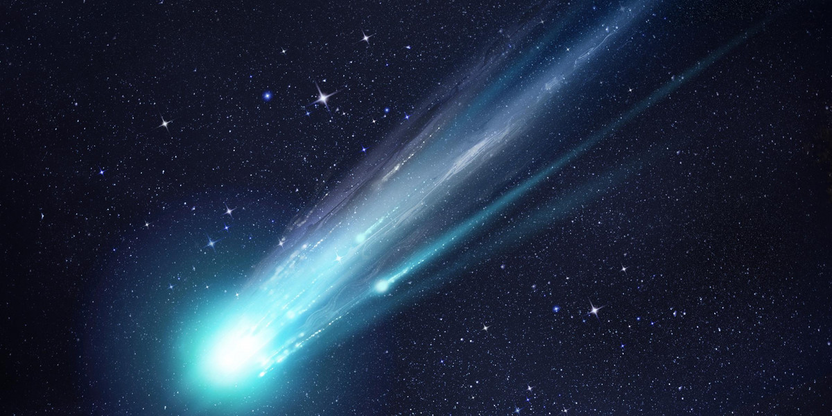 Kometa. Zdjęcie ilustracyjne.