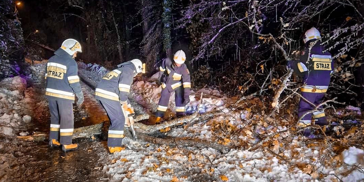 Interwencja straży pożarnej