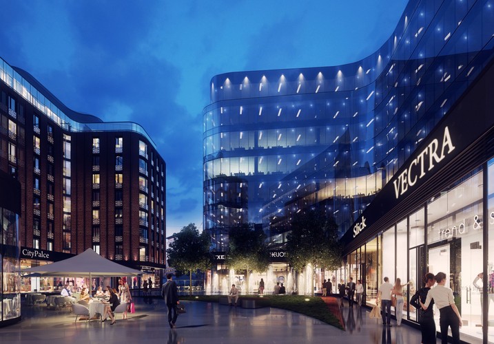 Rzeczywiście, ceny za metr kwadratowy mogą tu być takie, że klienci mogą spodziewać się złotych kluczy do drzwi. To dwa bliźniacze budynki: jeden pomieści 99 apartamentów, a drugi - ponad 16 tys. mkw. biur. Wartość kontraktu 143 mln zł. Budowa ma się zakończyć w czwartym kwartale 2015 r. Ile kosztują mieszkania w Rosji?  <a href=' http://forsal.pl/galerie/805707,zdjecie,1,jak_sie_zyje_w_kraju_putina_i_diamentow_oto_najwazniejsze_statystyki_o_rosji.html' target='_blank' style='color: blue'>Polecamy galerię opisującą ceny w rosyjskich miastach</a>