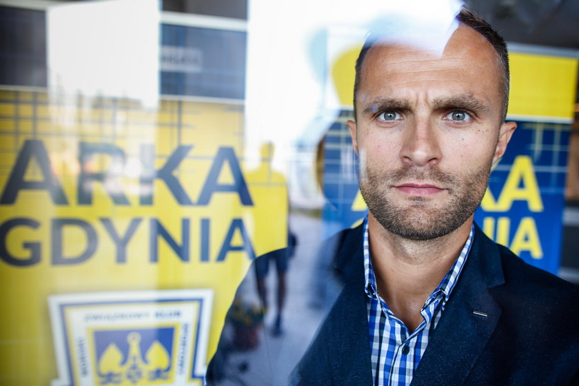 Pilka nozna. Ekstraklasa. Arka Gdynia. Antoni Lukasiewicz. 25.07.2018