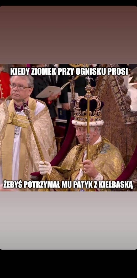 Kiełbaska z królewskiego ogniska