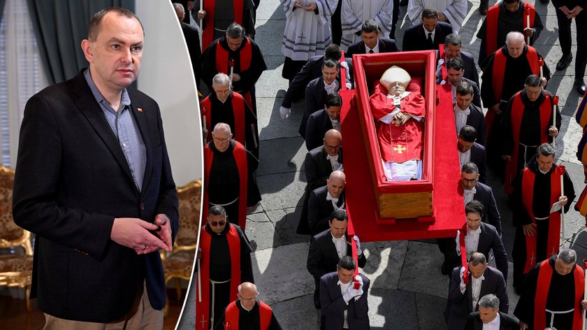 Black shoes in a casket instead of papal tradition