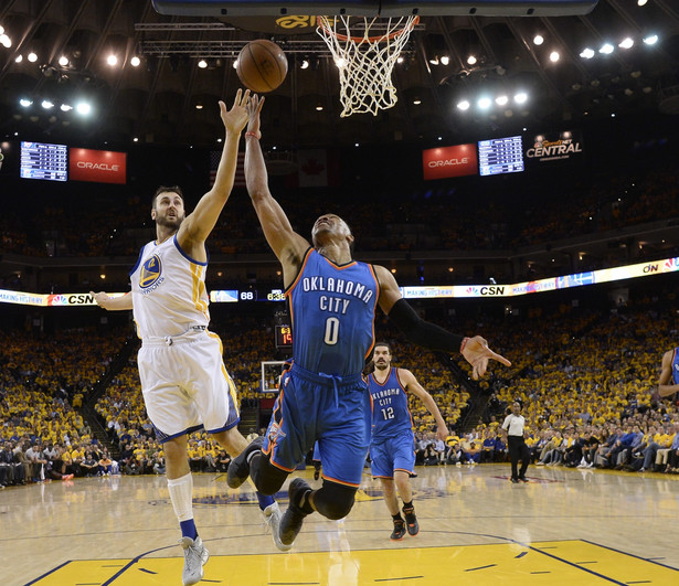 Liga NBA: Thunder pokonali Warriors i zrobili krok w stronę finału