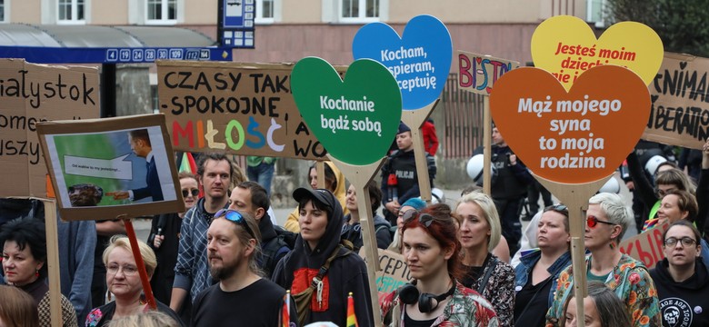 Marsz Równości w Białymstoku. "Mimo XXI wieku, musimy przypominać o konieczności ochrony praw osób LGBT+"