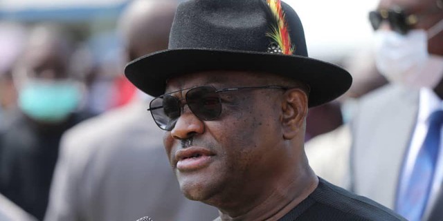 Rivers State governor, Nyesom Wike [PDP]