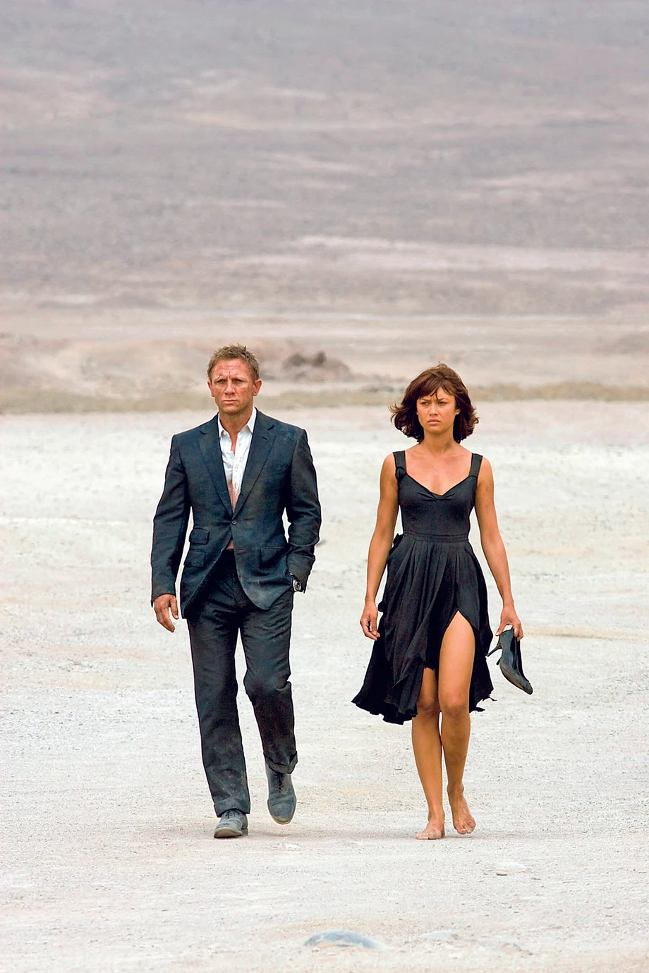 Olga Kurylenko i Daniel Craig w „Quantum of Solace” 