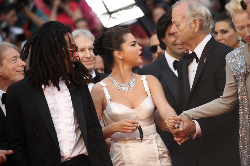 Selena Gomez i Bill Murray na festiwalu w Cannes