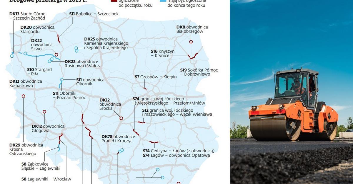  GDDKiA ogłosi przetargi na 238 km tras. Gdzie i kiedy powstaną nowe drogi? MAPA