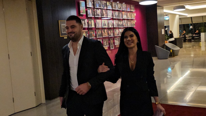 Ljuba Perućica sa ženom