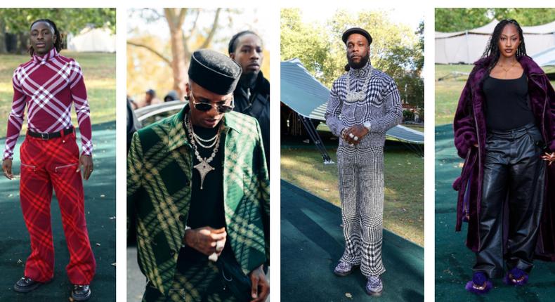 How Nigerian celebrities showed up at London Fashion Week [gettyimages]