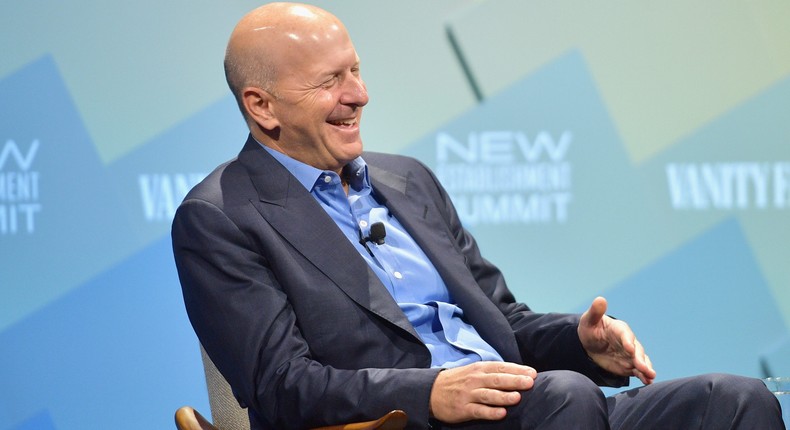 David Solomon, CEO of Goldman Sachs.