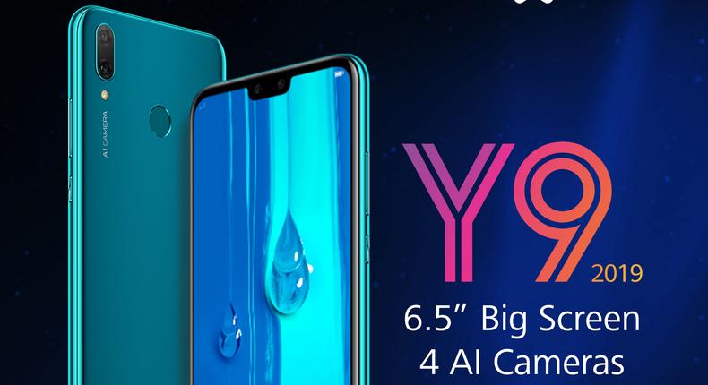HUAWEI Y9 2019, the newly launched smartphone with FullView Display, Quad Cameras