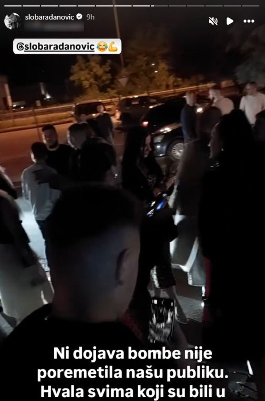 Sloba Radanović, objava