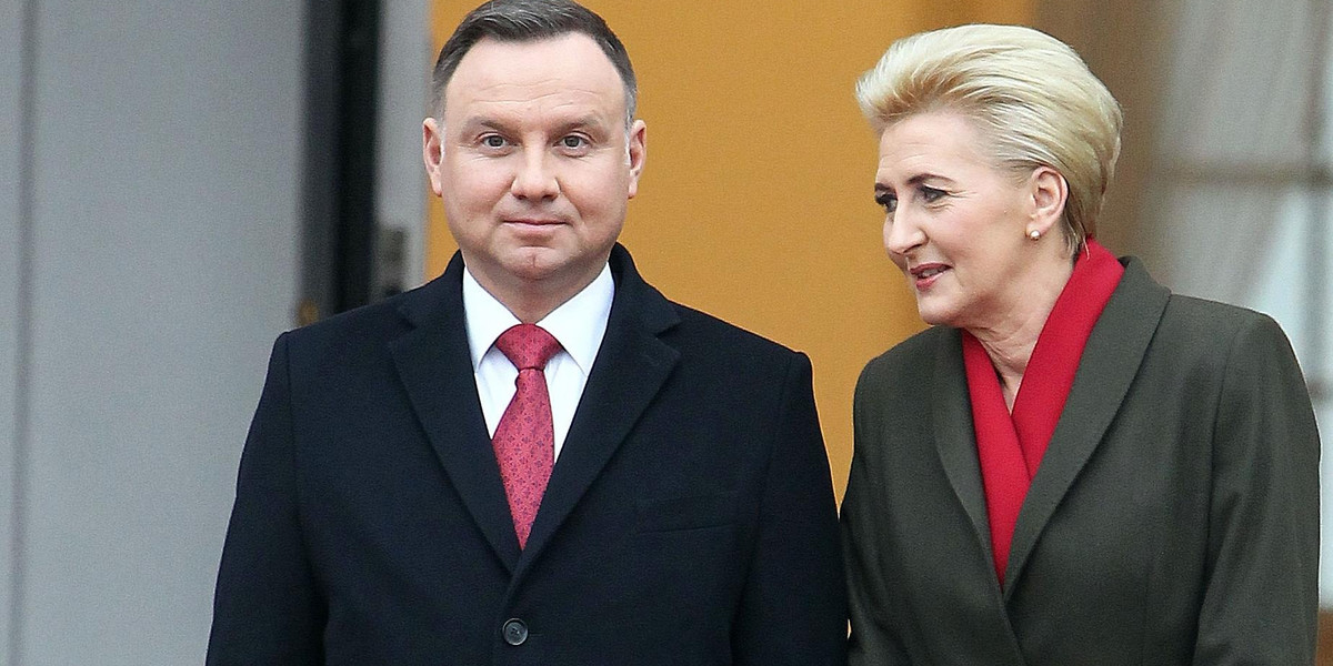 Andrzej i Agata Dudowie