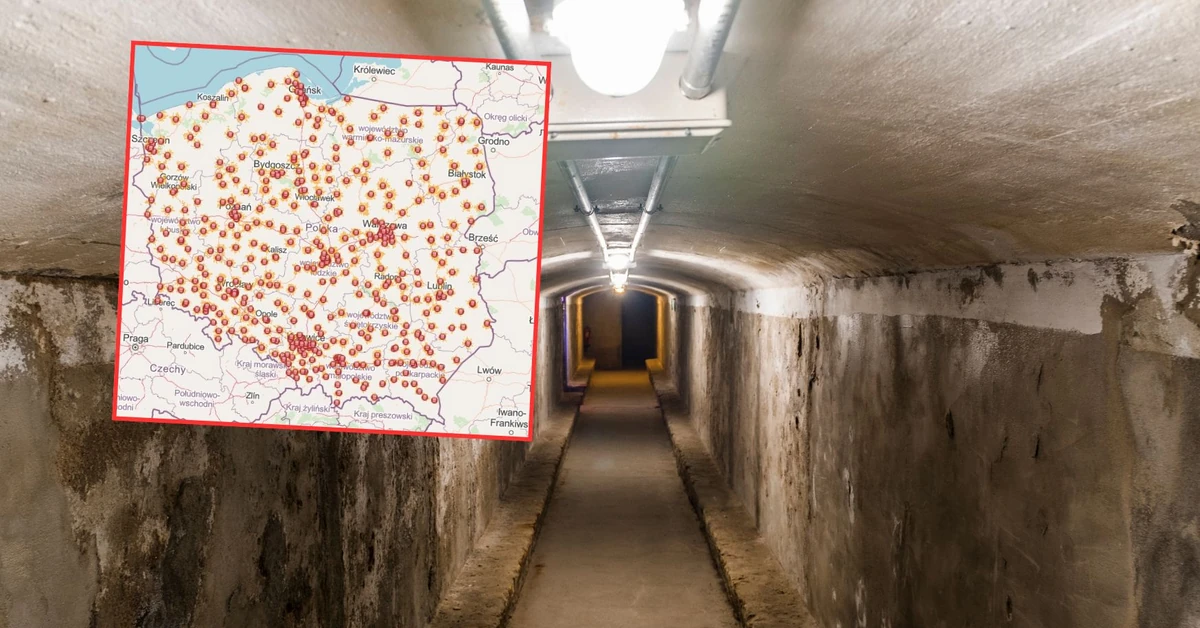 Nowa mapa schronów w Polsce. Gdzie się ukryć w razie zagrożenia?