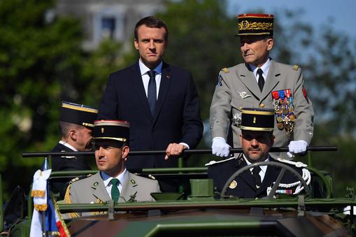 Annual Bastille Day military parade on the Champs-Elyses - Paris