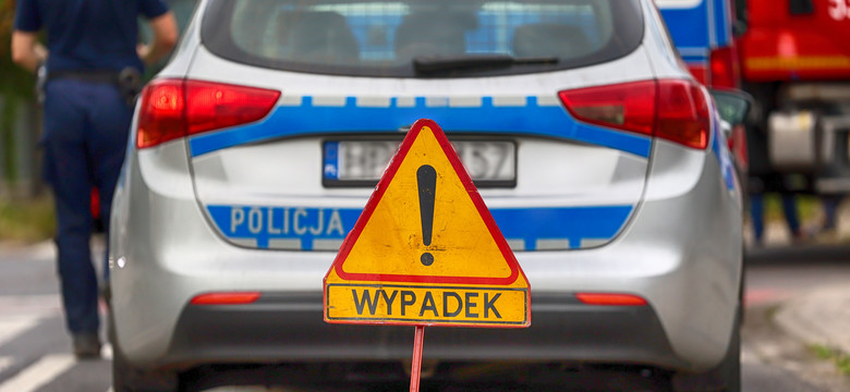 Śmiertelny wypadek pod Biskupcem. Droga jest zablokowana