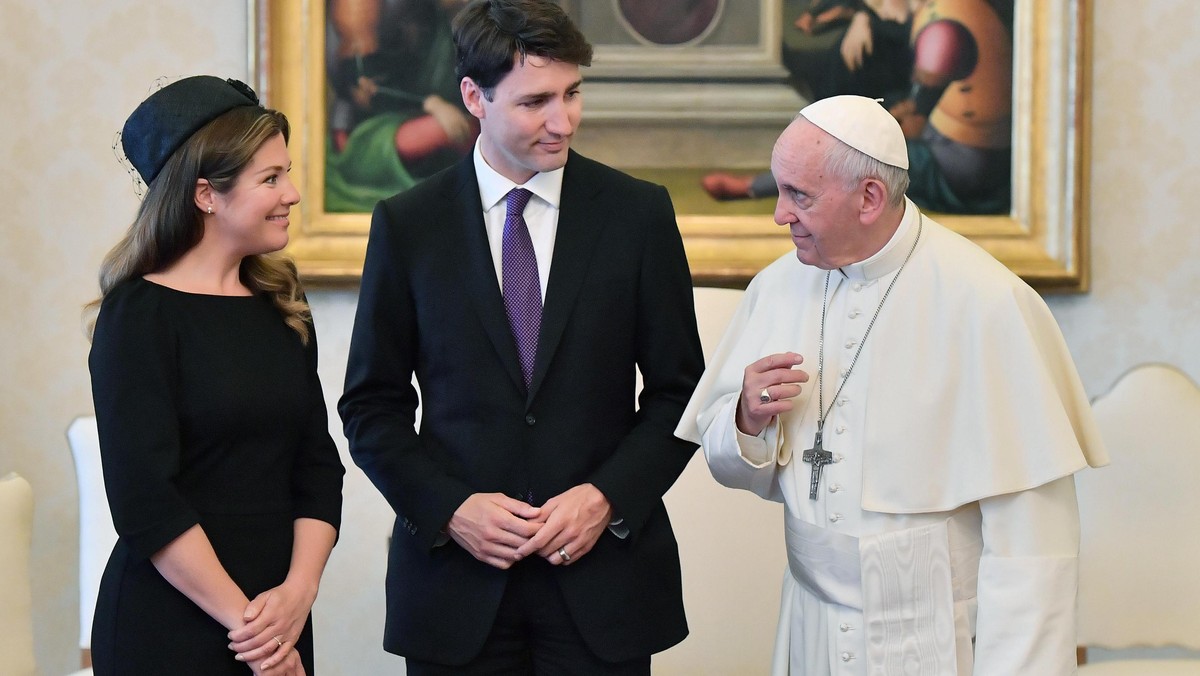 Canadian Prime Minister Justin Trudeau visits the Vatican