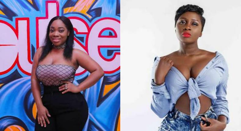 Moesha Boduong and Princess Shyngle