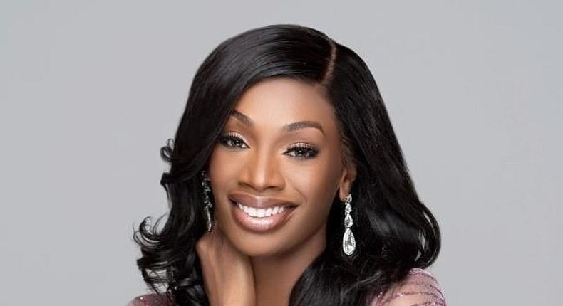 Olutosin Araromi represented Nigeria at the Miss Universe 2019 [Instagram/ Olutosin Itohan Araromi]