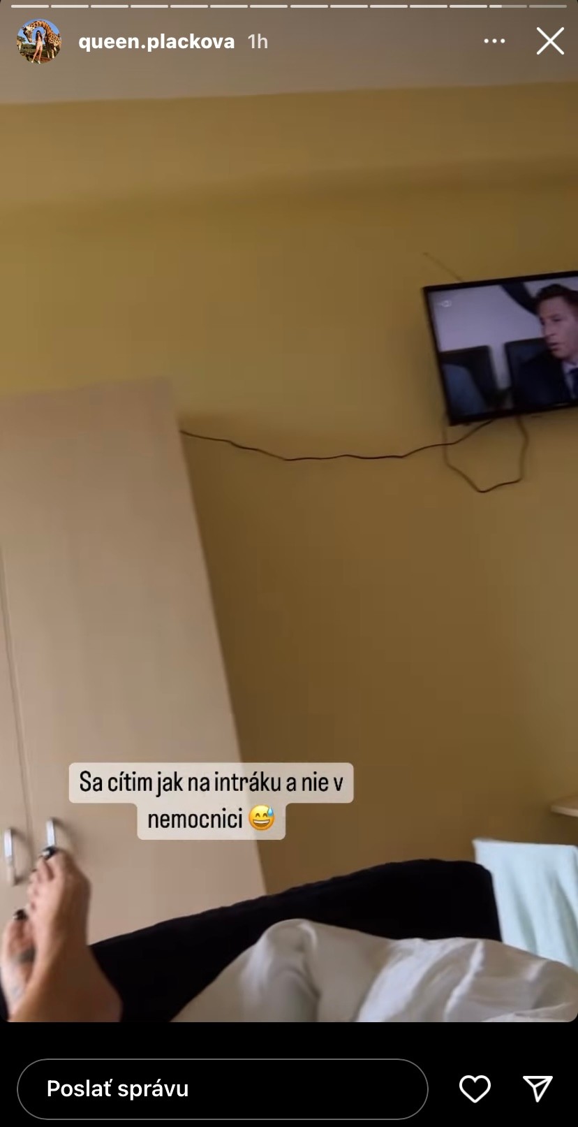 Zuzana Plačková skončila v nemocnici. 