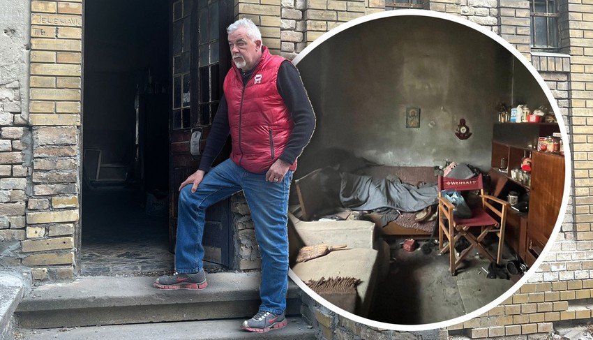 Slobodan Jurišić Jura živi u nemaštini