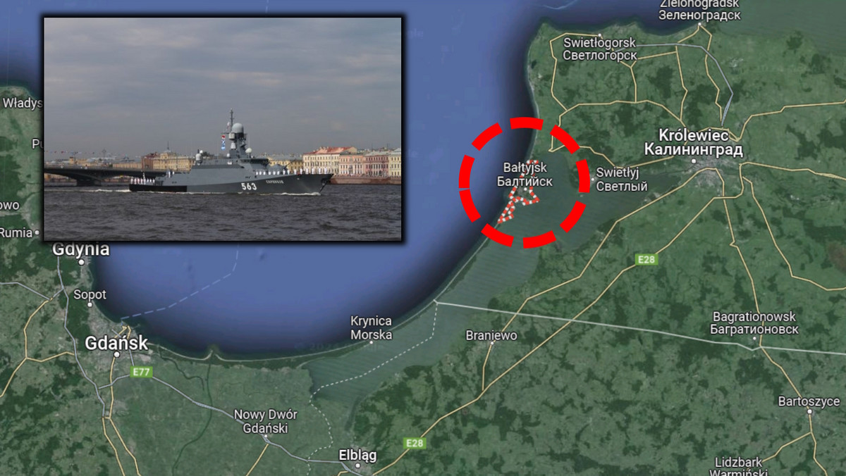 Akcja ukraińskiego wywiadu. Zapłonął rosyjski okręt na Bałtyku