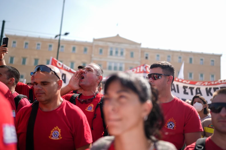 Štrajk civilnih službenika u Gčrkoj 21. septembra