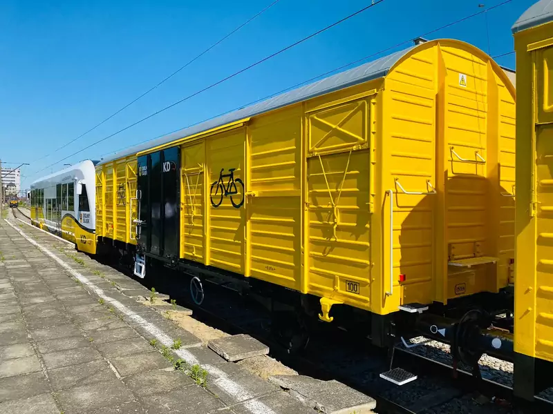 Koleje Dolnośląskie wprowadziły wagon przeznaczony tylko do przewozu rowerów