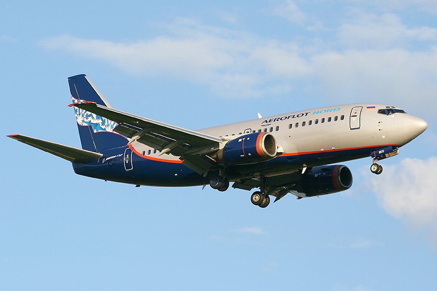 Boeing 737-505, który uległ katastrofie