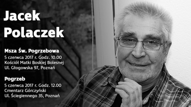 Ostatnia droga Jacka Polaczka. Aktor zostanie pochowany w Poznaniu