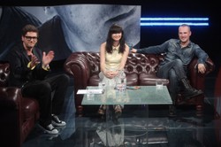 Paweł Małaszyński i Anna Rusowicz u Kuby Wojewódzkiego