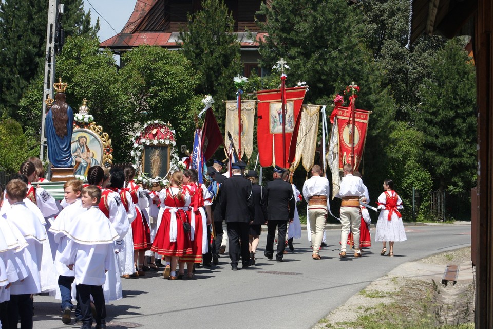 Procesja Bożego Ciała Jurgów 2022