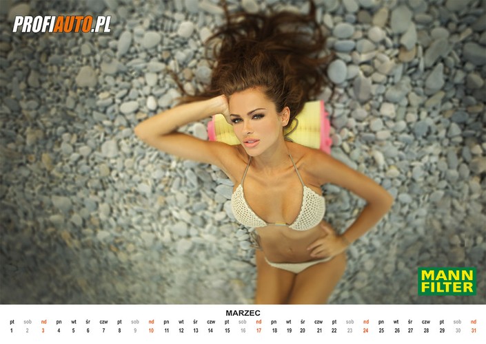 Natalia Siwiec w kalendarzu na 2013 rok