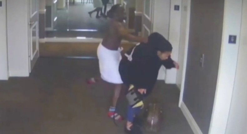 Newly released hotel video by CNN shows Diddy allegedly assaulting ex-girlfriend Cassie Ventura