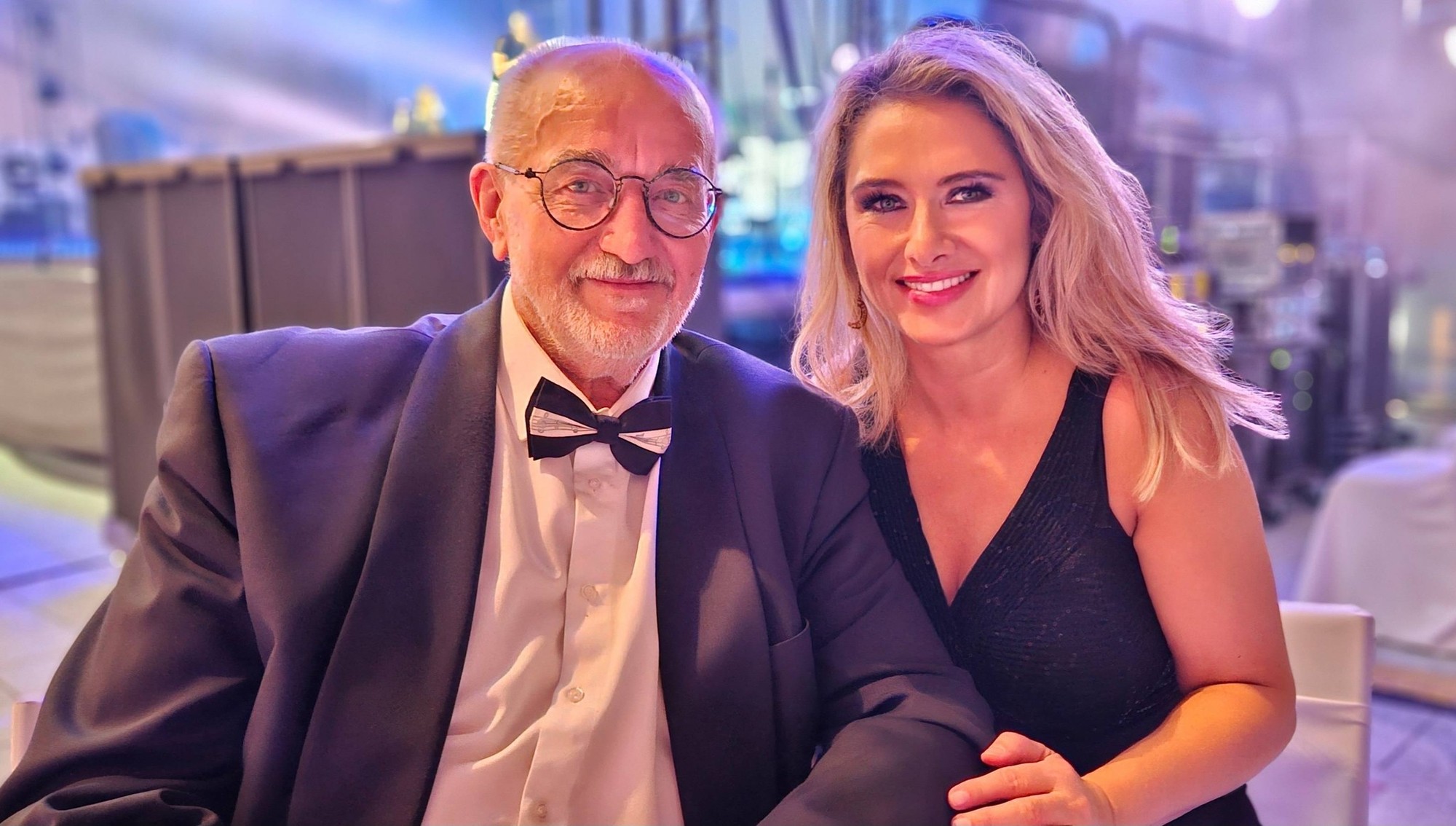 Dirigent a hudobný skladateľ Pavel Zajáček a speváčka Soňa Hanzl - Kopčanová.