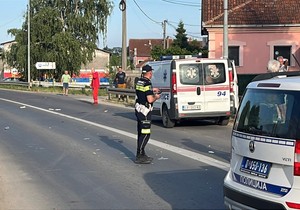 Mesto nesreće kod Čačka