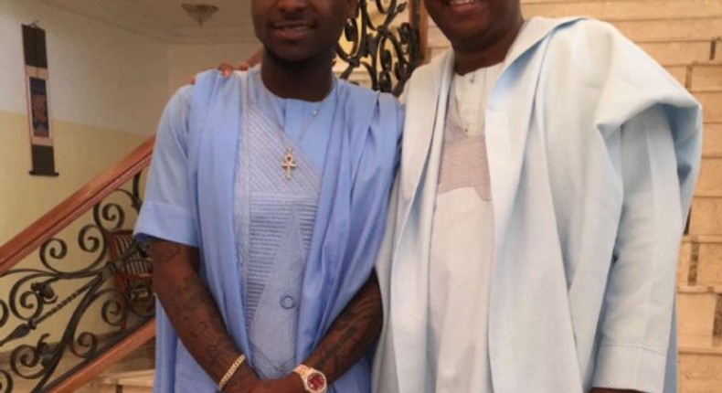 Davido & dad