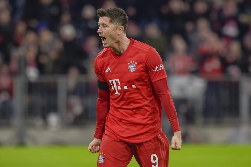 Robert Lewandowski strzelił dwa gole w meczu z Paderborn