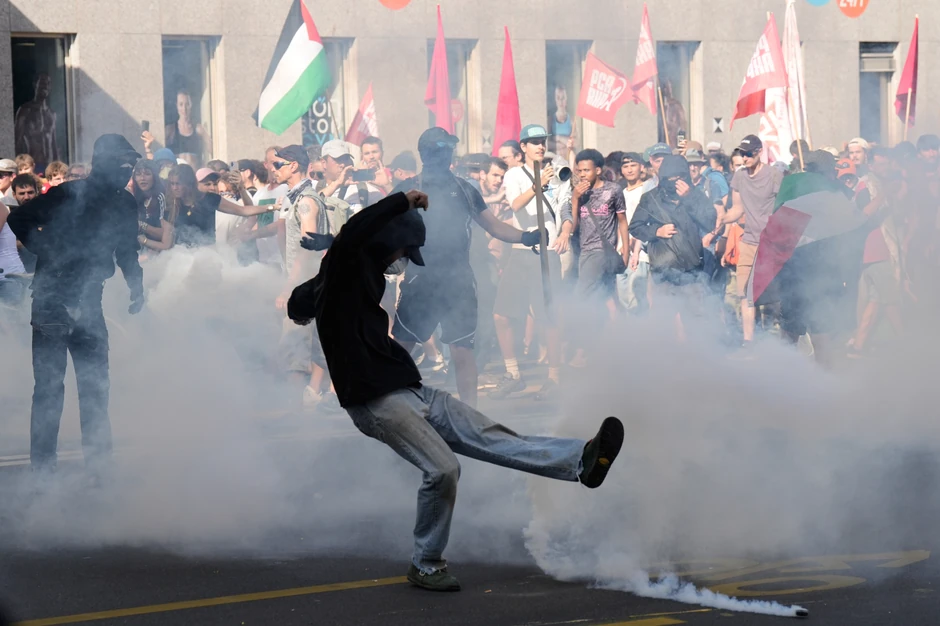 Protest protiv samita G7 u Ženevi 14. juna