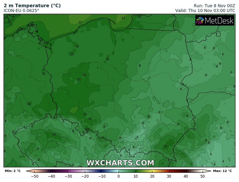 Poranek zapowiada się bardzo ciepło